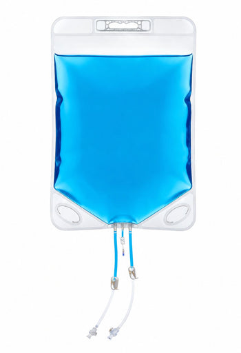 EZBio® Paragon Bag Assembly, PE, CFlex TPE Tubing, MPC Connectors, needle-free valve