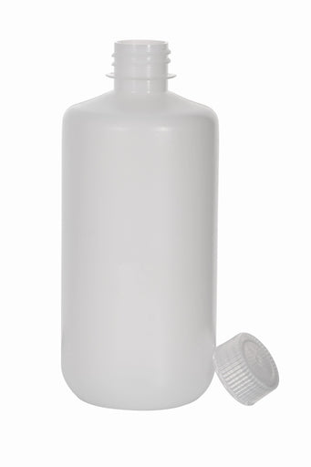 EZLabpure™ HDPE Narrow Mouth Reagent Bottle, Lab Quality, Non-Sterile