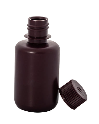 HDPE Amber Narrow MOUTH BOTTLE