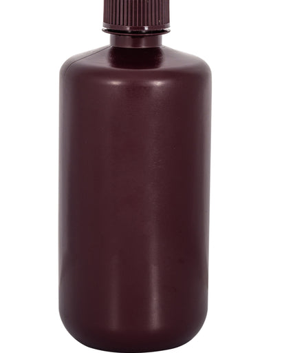 HDPE Amber Narrow MOUTH BOTTLE