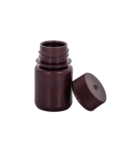 HDPE Amber Wide MOUTH BOTTLE