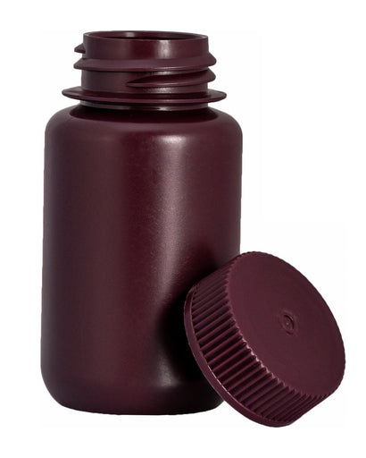 HDPE Amber Wide MOUTH BOTTLE