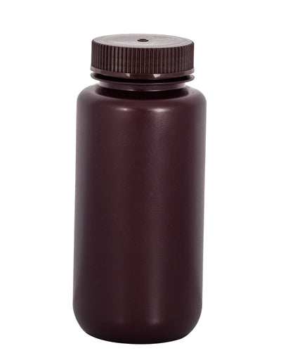 HDPE Amber Wide MOUTH BOTTLE