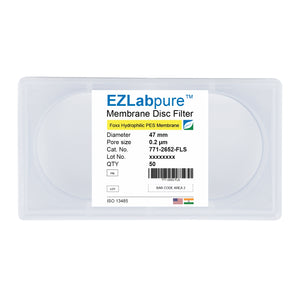 EZLabpure™ 0.2 µm PES Hydrophilic Membrane,47 mm Disc Filter, Non-Sterile 50/PK