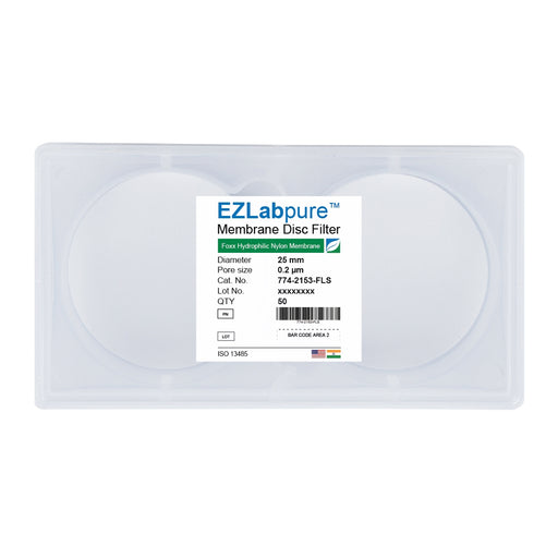 Membrane Disc Filter 25mm 0.2mm