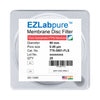 EZLabpure™ PTFE Hydrophobic Membrane Filters, 0.45 µm, 90 mm Diameter Filter Discs,Non-Sterile,25/PK