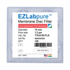 EZLabpure™ PTFE Hydrophobic Membrane Filters, 1.2 µm, 13mm Diameter Filter Discs,Non-Sterile, 100/PK
