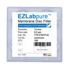 EZLabpure™ PVDF Hydrophilic Membrane Filters, 0.2 µm, 13 mm Diameter Filter Discs, Non-Sterile,100/PK