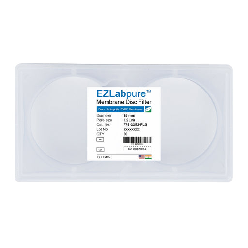 Membrane Disc Filter 25mm 0.2mm