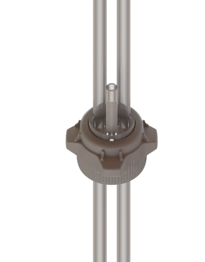 EZBio® Over Molded Silicone Cap System with VersaCap® 83B for 10L Round Carboy 1/EA