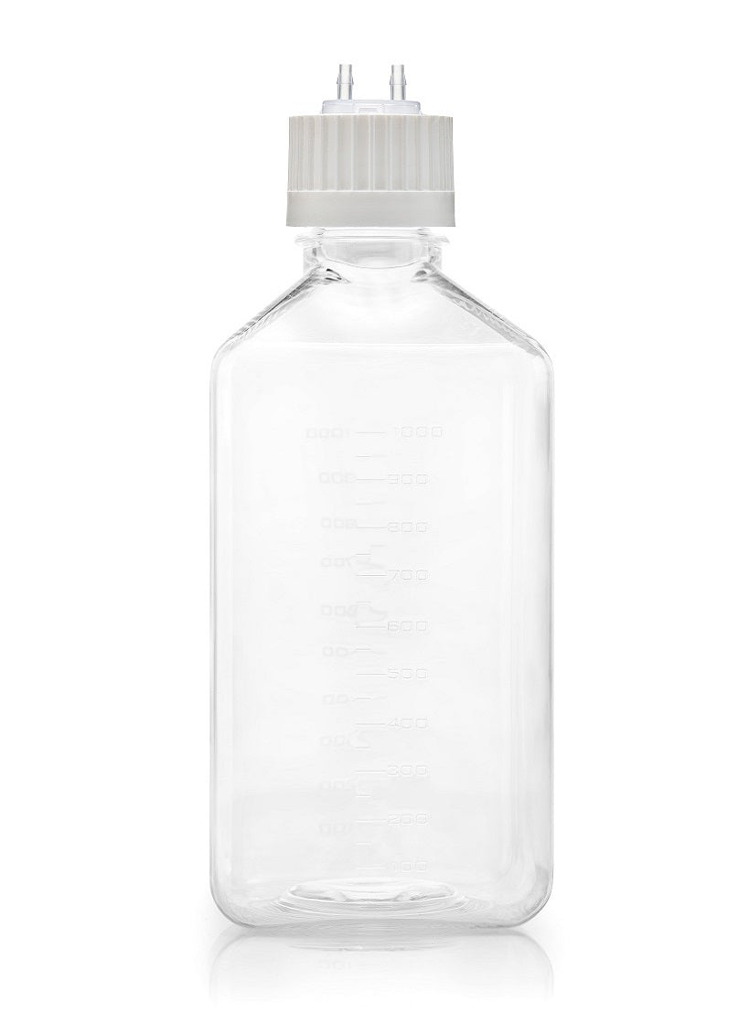 EZBio® Titanium Square Bottle Assembly - Non Sterile