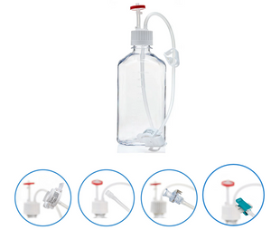 EZBio® MTO 1L Bottle Assembly, 38-430 VersaCap®, 10/cs
