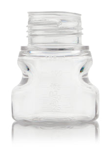 EZBio®pure Titanium Round Bottle, PETG, 125mL, GL45 Neck with No Cap, Non-Sterile
