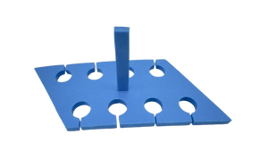 EZBio® pure Floating Rack, 15ml Floating Rack w/ Keyhole, 100/CS