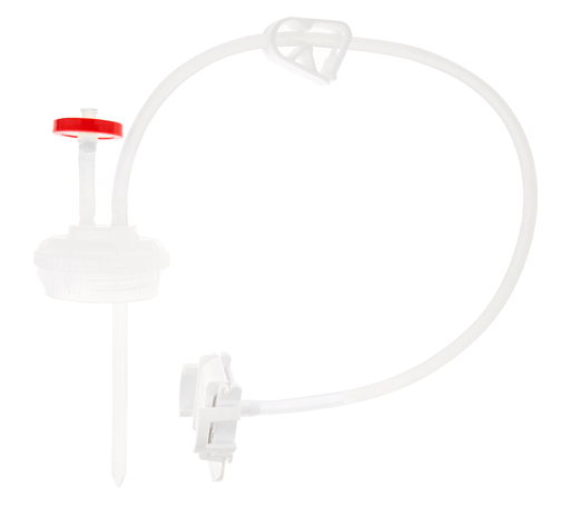 Foxx life sciences cap assembly with connector 