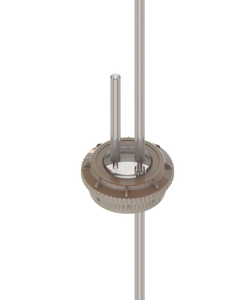 EZBio® Over Molded Silicone Cap System with VersaCap® GL45 for 1000mL Bottle 5/CS