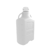 EZBio® 20L (5 GAL) High Density Poly Ethylene (HDPE) Carboy with VersaCap® 83B, Double Bagged, Gamma Sterilized