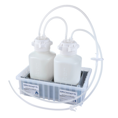 EZBio® Vactrap™ S XL Polypropylene (PP) (Autoclavable), 4L + 4L, Natural Bin, 1/4