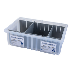 EZBio® Vactrap™ S XL Natural Bin w/ Dividers, 16-1/2