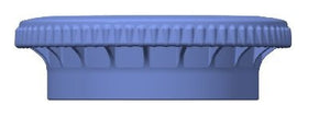 45mm SECUREgrasp® cap, Blue, Polypropylene (PP)