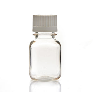 EZBio® Bottle, PETG, Sterilized, 125mL, Closed Cap, pk/24