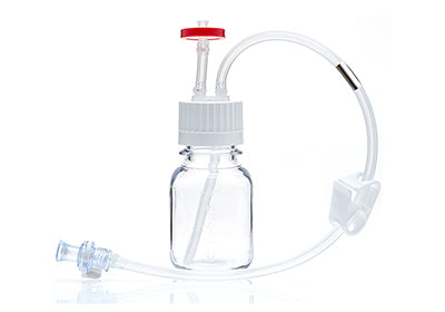 Foxx Life sciences EZBio MTO single use Bottle assembly with versacap 