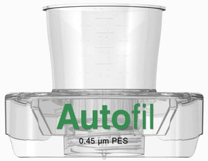 Autofil® Centrifuge Funnel Vacuum Filter 15mL, .45μm PES, 48/case