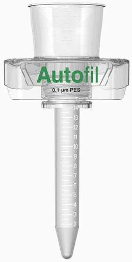 24/case Autofil® 15ml Vacuum Filter .1μm High Flow PES w/ tube
