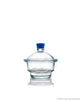 Borosil® Desiccator With Cover and Porcelain Plate, Plastic Knob, Borosilicate Glass 150 mm CS/1
