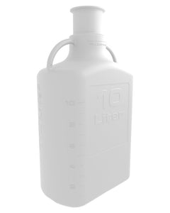 10L (2.5 Gal) Polypropylene (PP) Carboy with 3