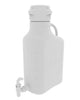 5L (1 Gal) High Density Poly Ethylene (HDPE) Carboy with 83B Cap and Spigot