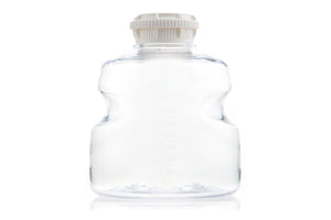 EZLabpure™ Media Bottle PETG, 1L, GL45 Closed VersaCap®, Sterile, 24/cs