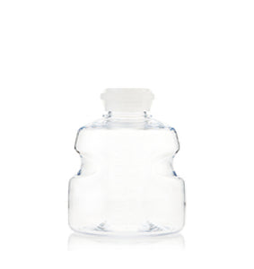 EZBio®pure Titanium Round Bottle, PETG, 1L, GL45 Neck with Cap, Sterile