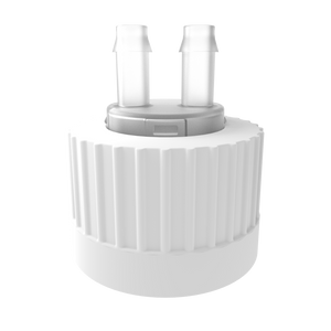 Open Top VersaCap® 38-430mm with 2x Molded 1/4" HB Adapter, 4/case