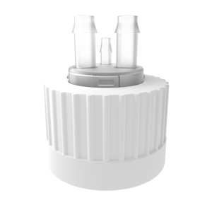 Open Top VersaCap® 38-430mm with 2x Molded 1/4" and 1x 1/8" HB Adapter, 4/case