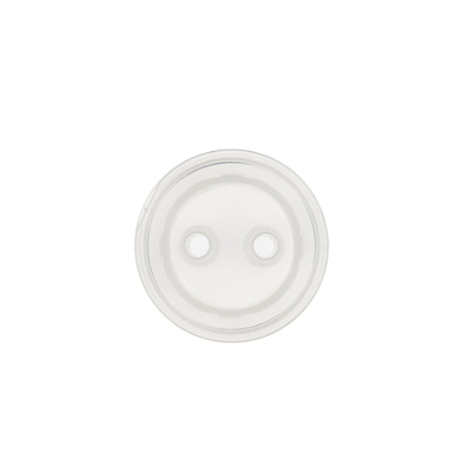 EZBio® GL45 Open Cap & Molded 2x 1/4" HB, White PP for Plastic Bottles