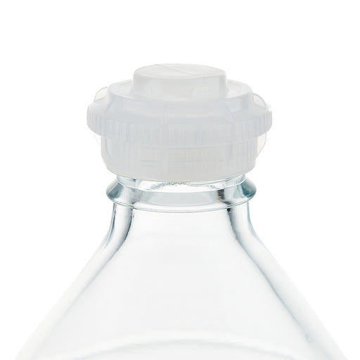 EZBio® GL45 Open Cap & Closed Adapter, Natural PP for Glass Bottles