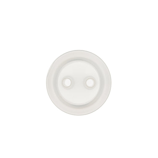 EZBio® GL45 Open Cap & Molded 2x 1/4" HB, White PP for Glass Bottles