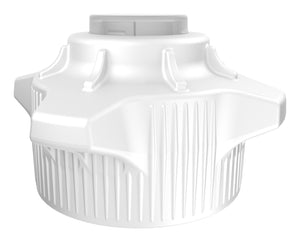Open Top VersaCap® 120mm with Closed Adapter, 2/case