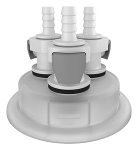 VersaCap® 83B 1/4" HB x3 Adapter Insert