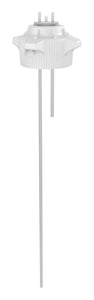 Open Top VersaCap® 120mm with  Molded 1/4" HB Adapter and Tubing