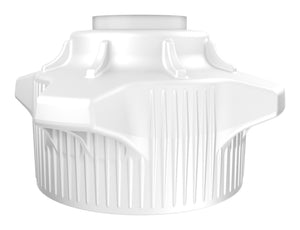 Open Top VersaCap® 120mm with  EZBio® Silicone System, Closed