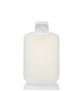 EZLabpure™ 20L Wide Mouth Polypropylene (PP) Carboy with White Cap
