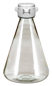 6/case 2L EZclear® Erlenmeyer Flask w/ 53B Vented VersaCap®, Sterile