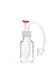 EZBio®, Single-Use Bottle Assembly, 250mL, 38-430 VersaCap, Polycarbonate (PC), Vented w/ DipTube, 10/cs