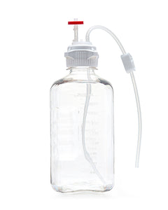EZBIO® , SU BOTTLE ASSY, 2000ML, 53B VERSACAP, PETG, VENTED w/ DIPTUBE, 10/CS