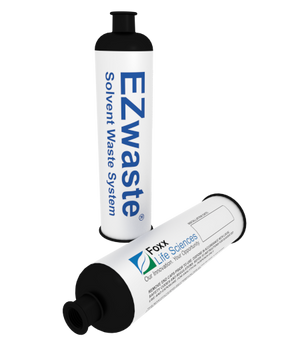 EZwaste® HPLC Solvent Waste System, Standard Size Replacement Chemical Exhaust Filter, Activated Carbon, 2/PK