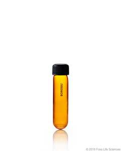 Borosil® Amber Culture Tubes Media Round Bottom PP cap with Liner 30 mL Borosilicate