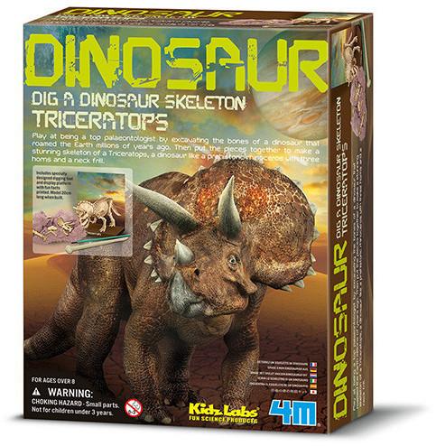 "Dig A Dinosaur Skeleton: Triceratops" - Science Kit  - LabRatGifts - 1