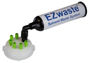 EZWaste® UN/DOT Filter Kit, VersaCap® S70, 6 ports for 1/16" OD Tubing